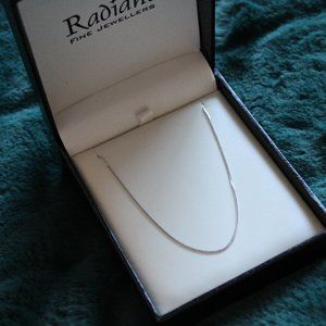 Radiant Fine Jewellers Silver Chain Necklace